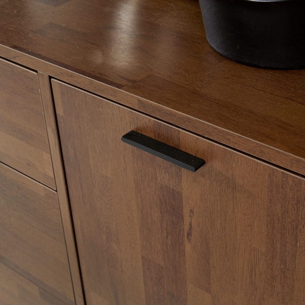 몬드 정수기 커피머신 받침대 선반 다이 탕비실 테이블 수납장 1000x550x835mm, 3단, 멀바우