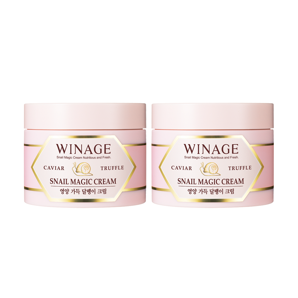 코리아나 위네이지 달팽이 크림 스네일 뮤신 악건성 고보습 영양크림 100m 1+1