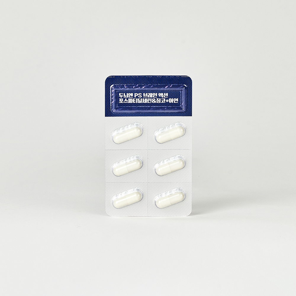 케어란스 두뇌엔 PS 브레인 액션 포스파티딜세린 징코 아연 400mg 60정, 3개 이미지 7
