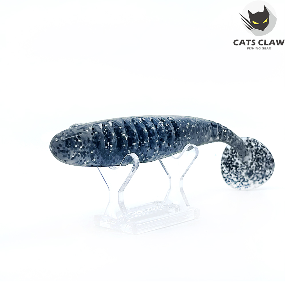 캣츠크로우 크라캣 쉐드웜 배스웜 플로팅웜 033 스모크실버블랙, 15.2cm - 상세 이미지 4