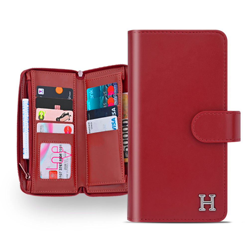 H페치 지갑케이스 레드, 갤럭시A25 - 상품 이미지