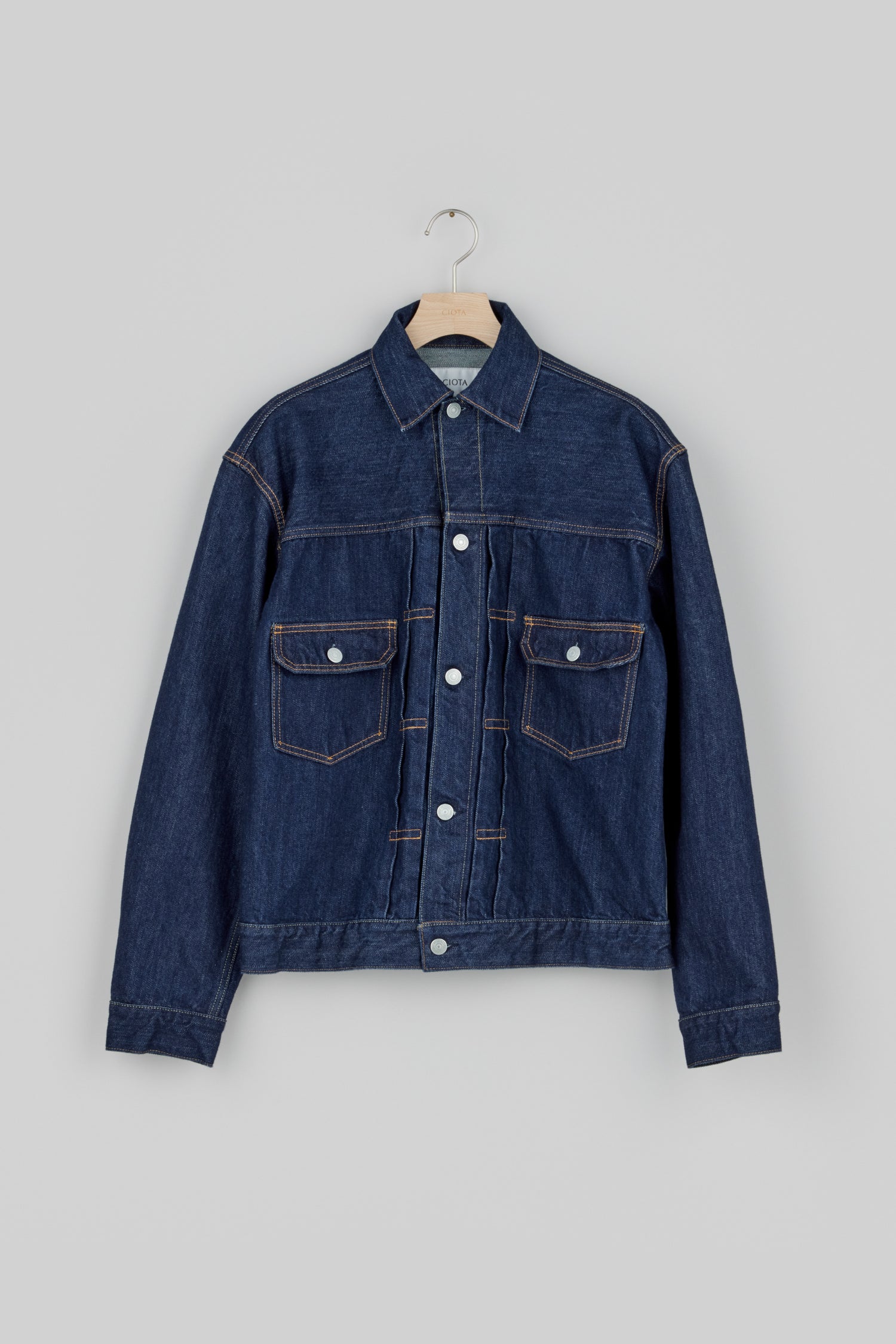 시오타 자켓 New Double Pocket Denim Jacket 25SS - 상세 이미지 2