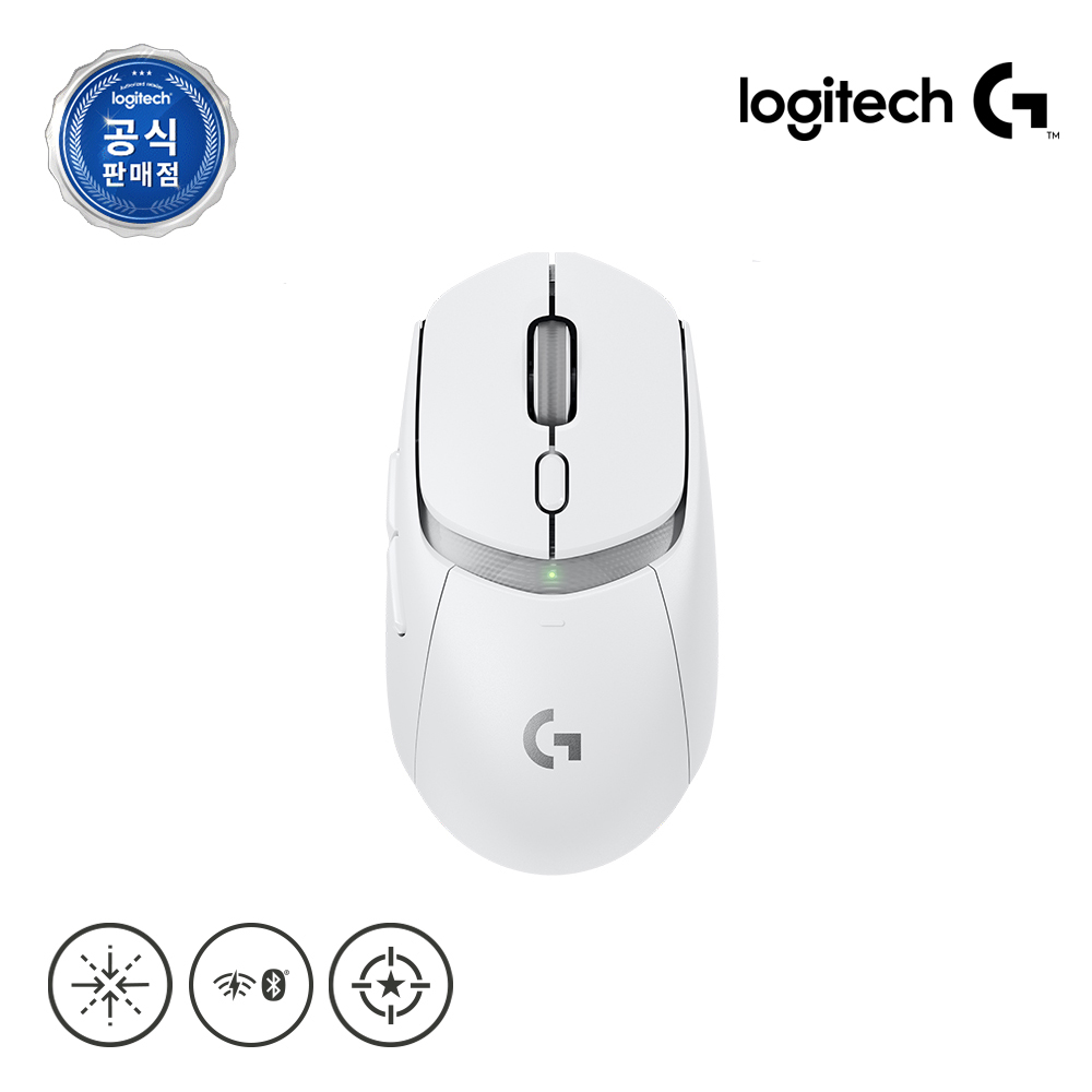 로지텍코리아 공식 G309 LIGHTSPEED 게이밍 마우스 화이트