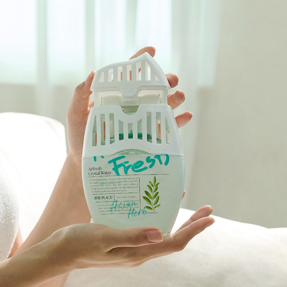 홈즈 에어후레쉬 크리스탈워터 아시안허브 400ml - 상세 이미지 2