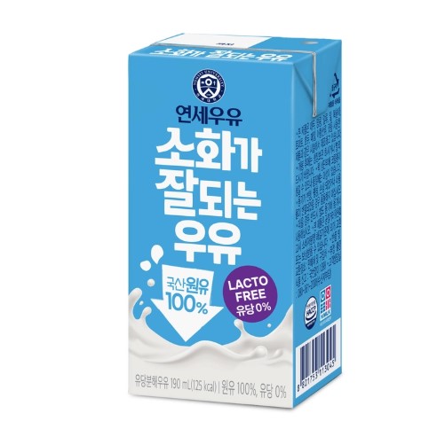연세우유 소화가 잘되는 우유 멸균우유 락토프리 190ml 24개 코스트코 - 상세 이미지 3