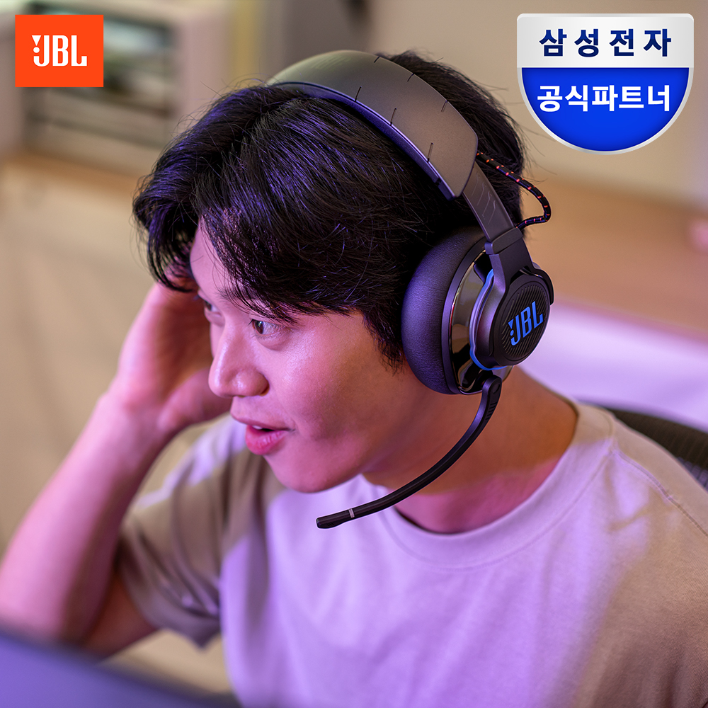 삼성공식파트너 JBL QUANTUM 810 퀀텀 무선 게이밍 헤드셋 블랙