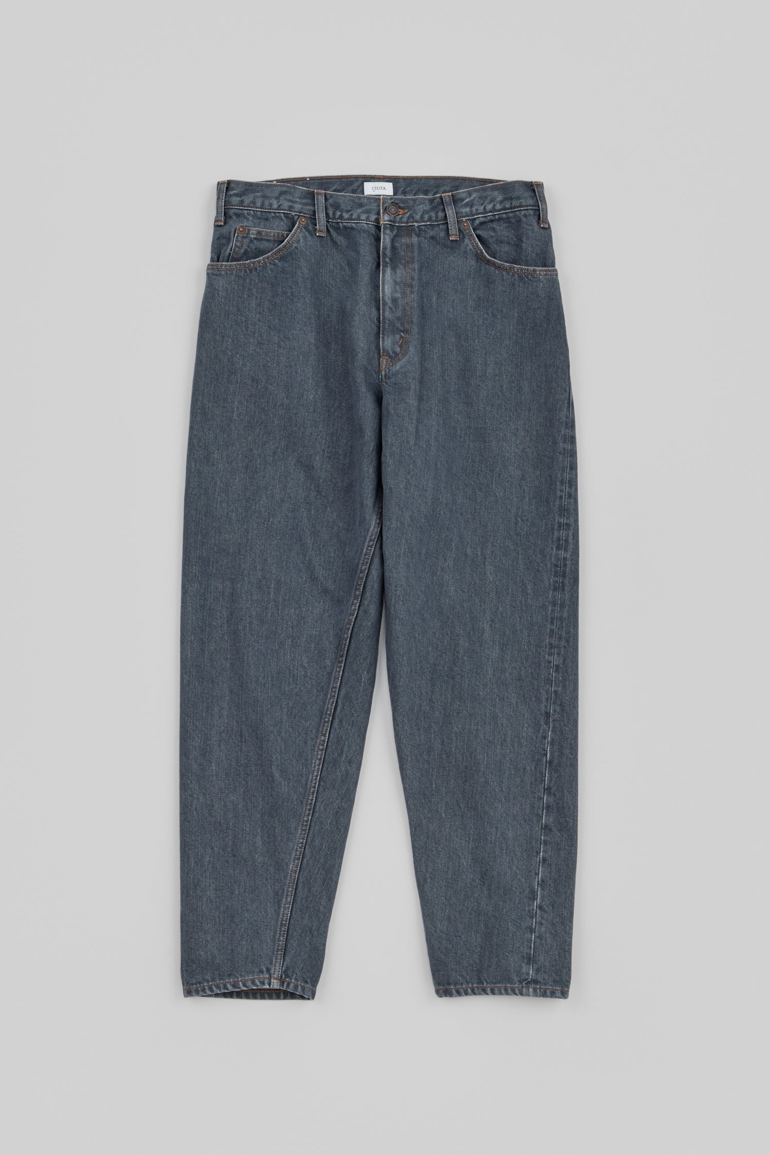 시오타 청바지 New Wide Tapered 5 Pocket Pants 25SS - 상세 이미지 4