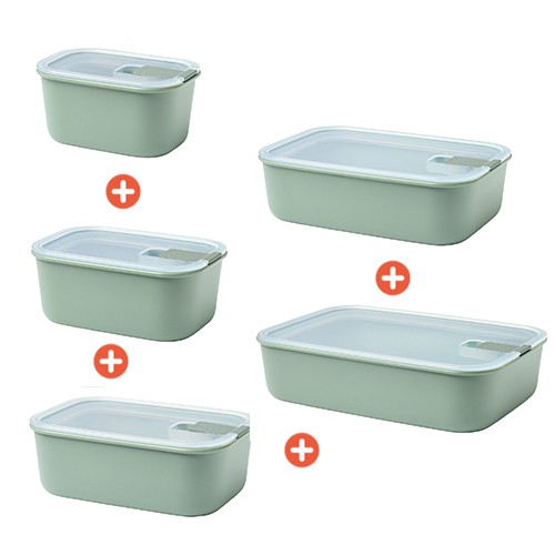 공식수입 이지클립 PP 450ml+700ml+1000ml+1500ml+2250ml - 상품 이미지