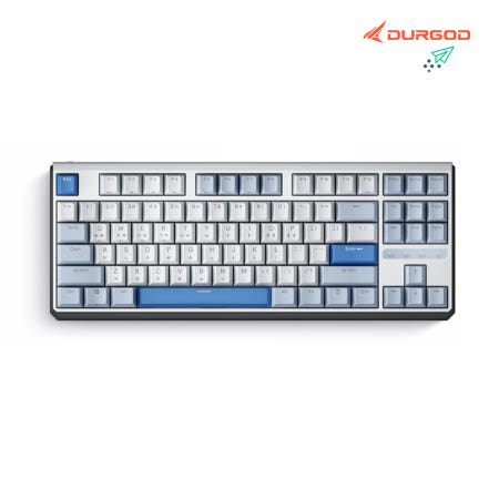 DURGOD 드루갓  듀가드 K620W 유무선 기계식키보드 에코화이트 저소음적축