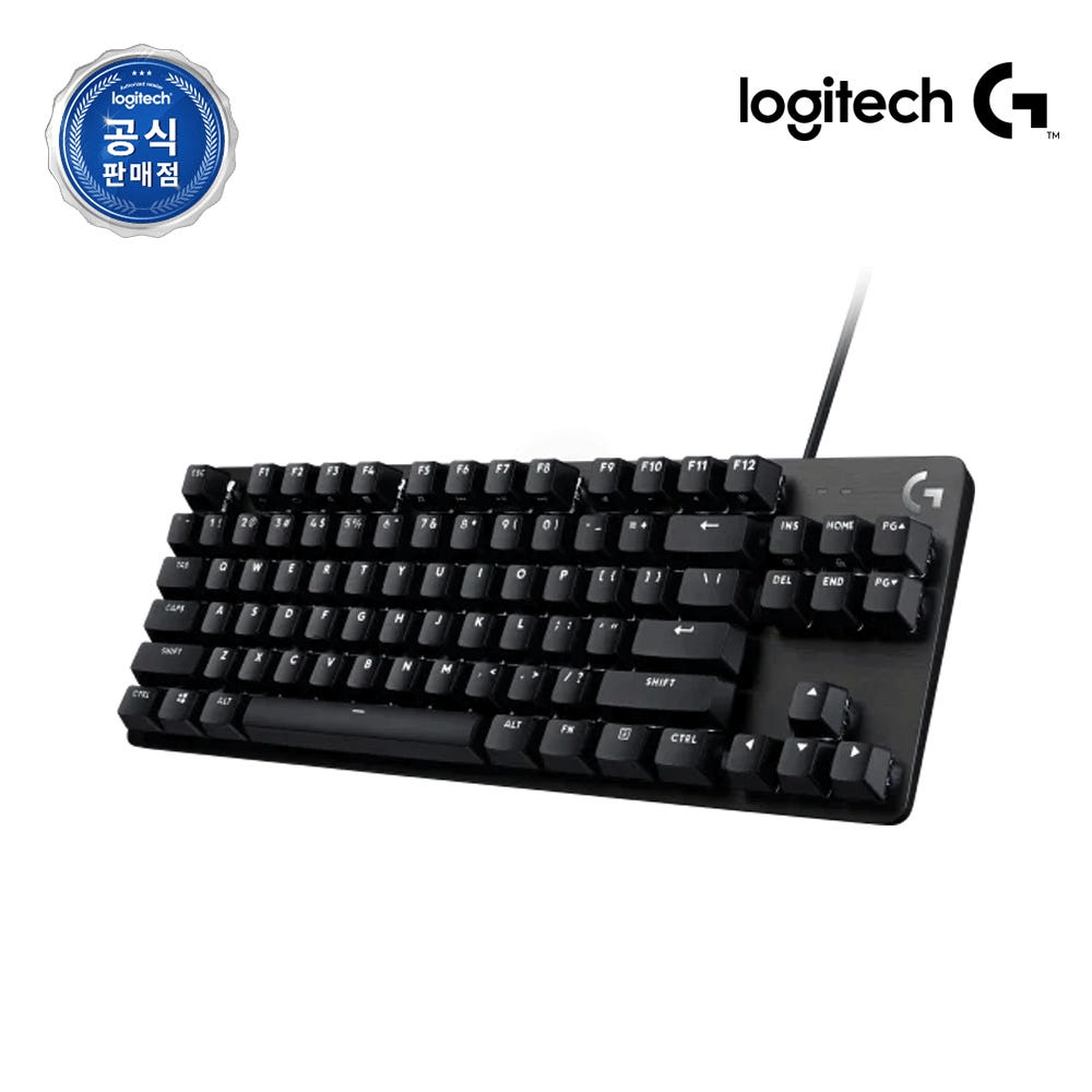 로지텍코리아 공식 G413 TKL SE 유선 게이밍 키보드 블랙, 택타일 - 상세 이미지 2