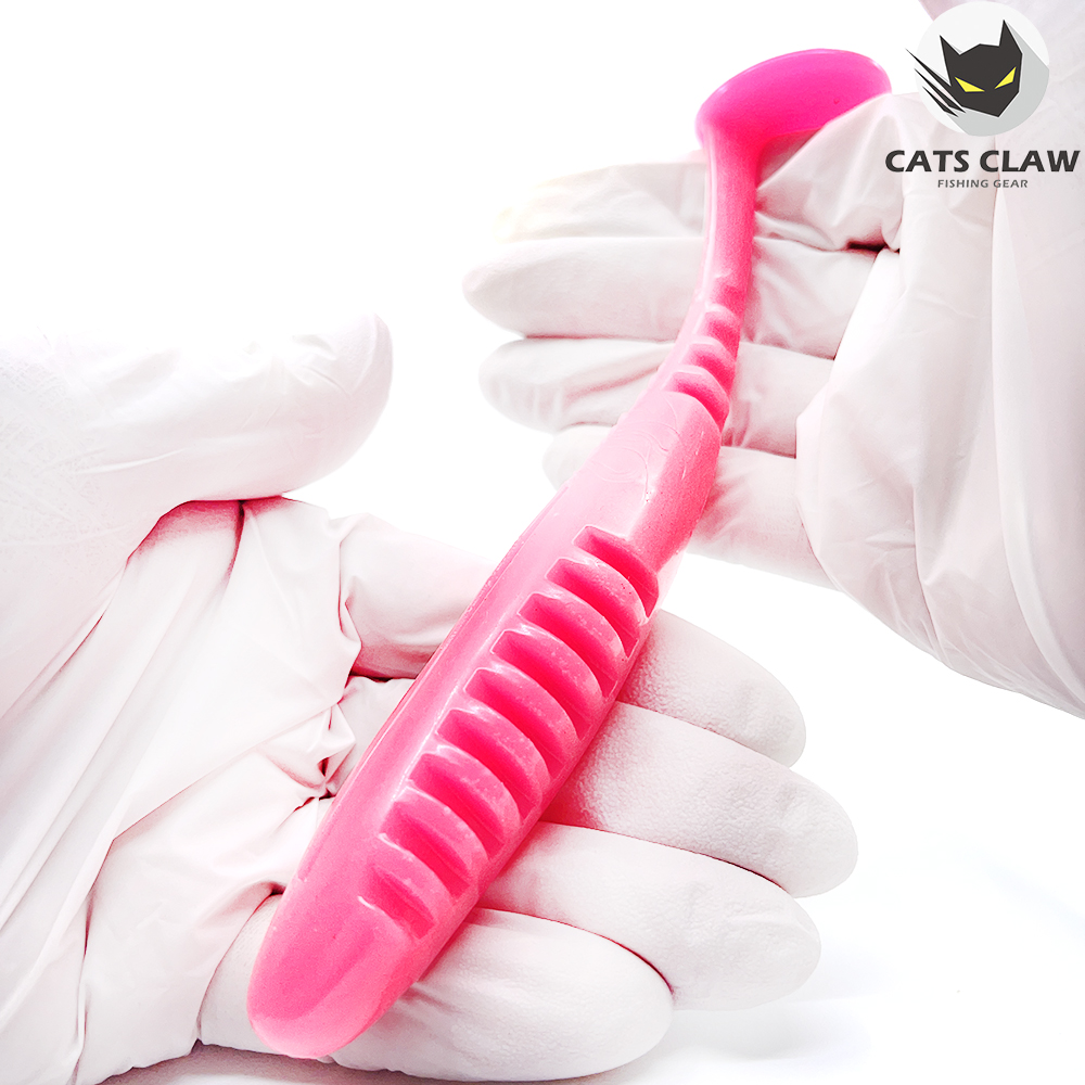 캣츠크로우 크라캣 쉐드웜 배스웜 플로팅웜 037 핑크, 15.2cm - 상세 이미지 3