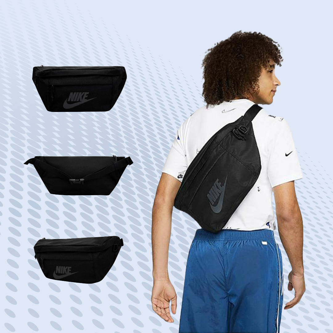 [국내매장판] 나이키 힙색 슬링백 여행용 웨이스트백 테크 힙팩 미니 핸드폰 가방 테크힙팩(10L)-블랙