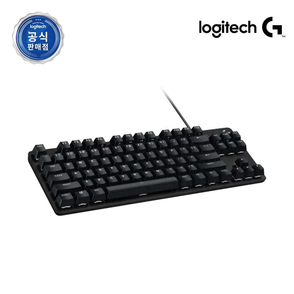 로지텍코리아 공식 G413 TKL SE 유선 게이밍 키보드 블랙, 택타일 - 상세 이미지 3