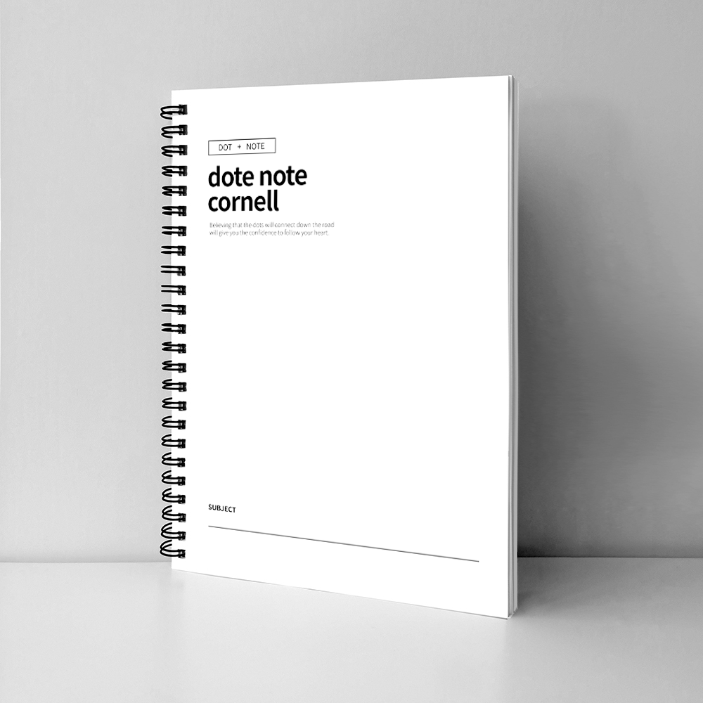 도트 노트 - 코넬 화이트 B5 (120g 두꺼운내지) 실사용 후기 | 효과 있을까? - 대표 이미지