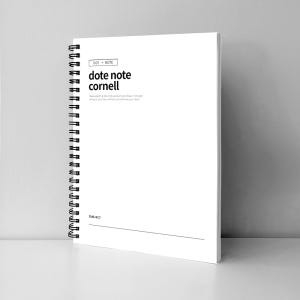 도트 노트 - 코넬 화이트 B5 (120g 두꺼운내지) 실사용 후기 | 효과 있을까? - 상품 이미지 1