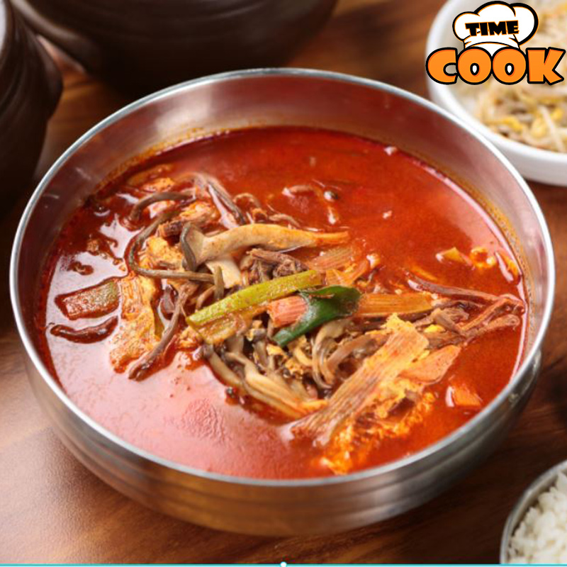 [타임쿡] 전통 사골 대파육개장 500g - 상품 이미지