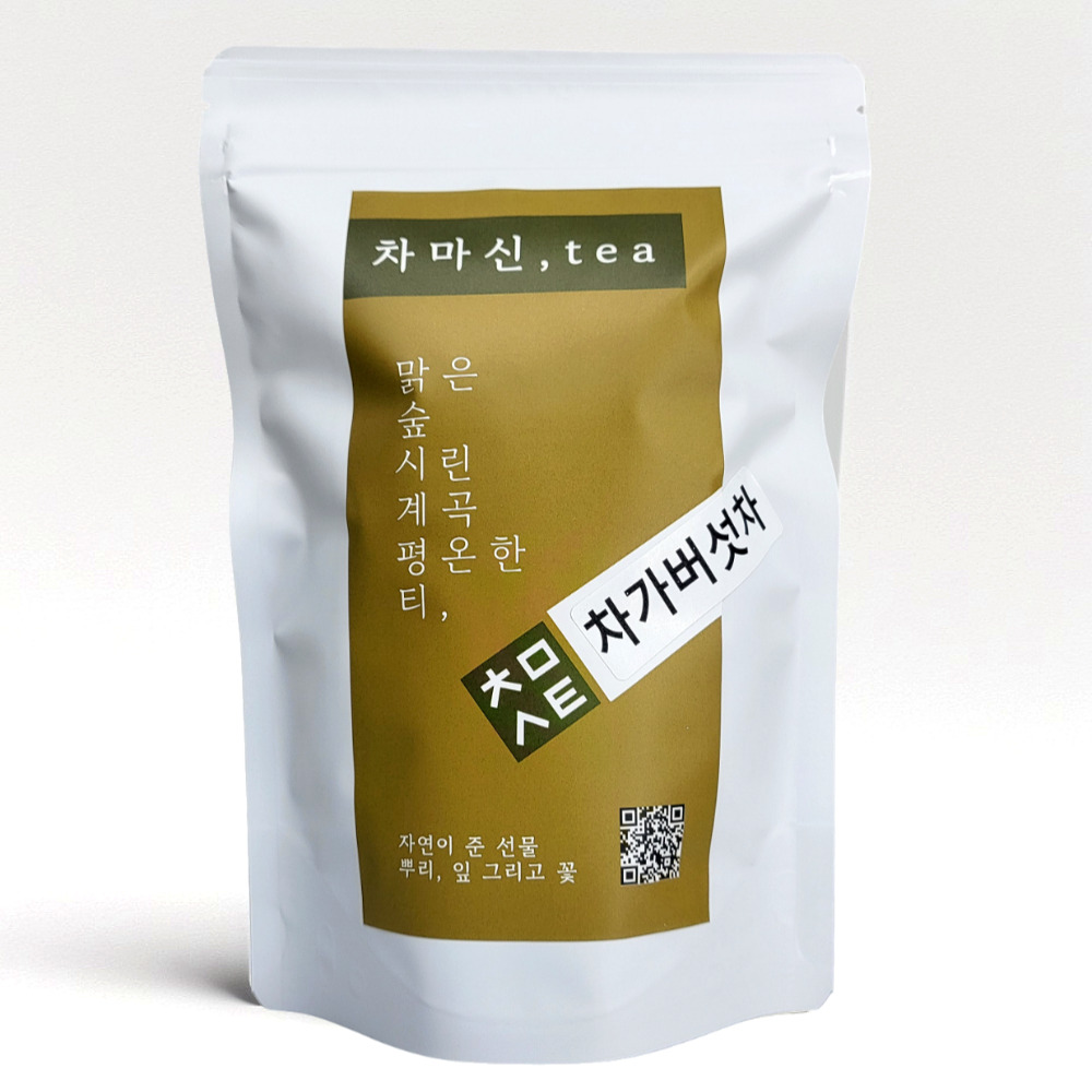 차가버섯차 50티백 카페인없는 혈관에좋은 차