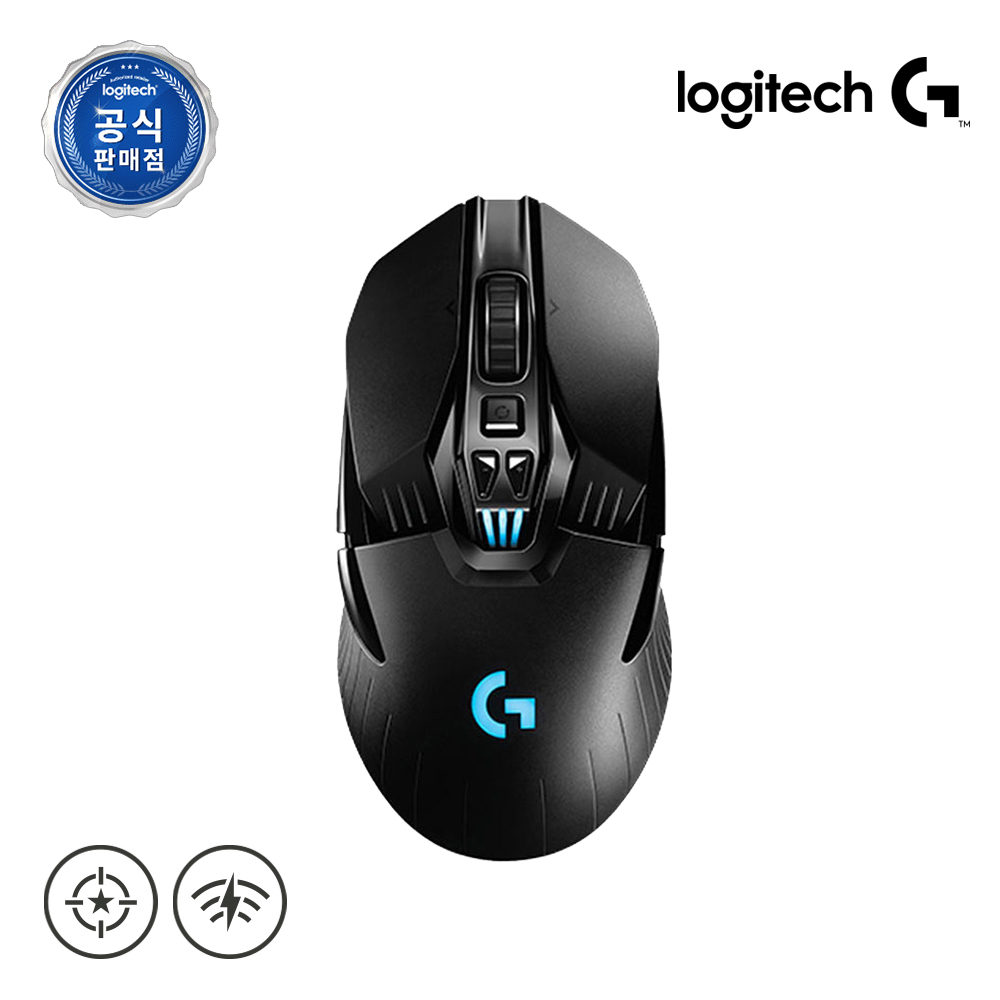 로지텍코리아 공식 G903 HERO WIRELESS 무선 게이밍 마우스 - 상품 이미지