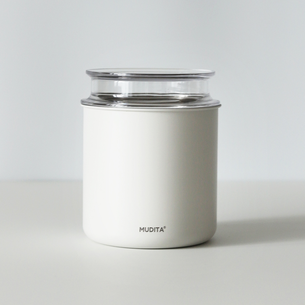 무디타 스텐 이중 잠금 진공 캐니스터 원두 커피 보관용기 700ml / 소분 밀폐용기 - 상세 이미지 2
