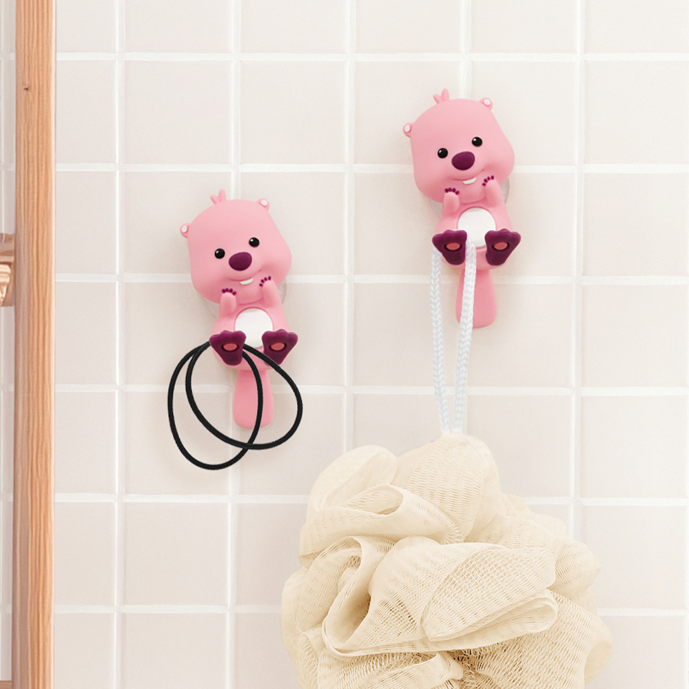 잔망루피 실리콘 칫솔걸이 칫솔꽂이 뤂덕 욕실 다용도 데코 거치 홀더