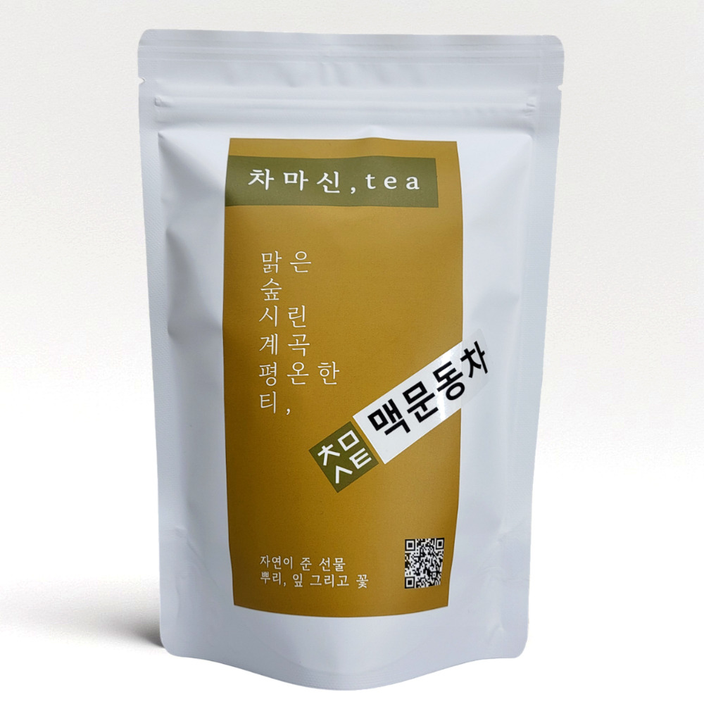 맥문동차 50티백 기침에좋은 볶은맥문동 차 - 상품 이미지