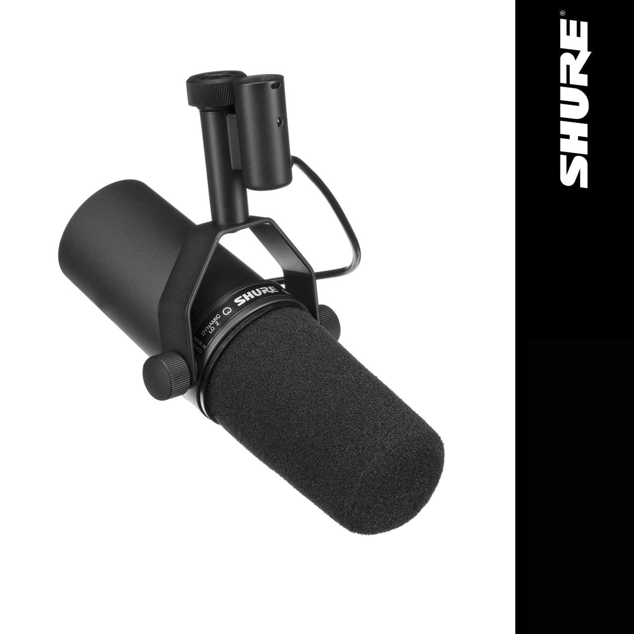 SHURE SM7B 슈어 보컬 레코딩 다이나믹 마이크