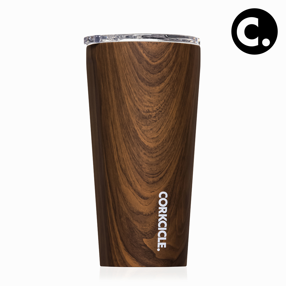콕시클 스텐텀블러 보온 보냉컵 리유저블컵 470ml, 월넛우드