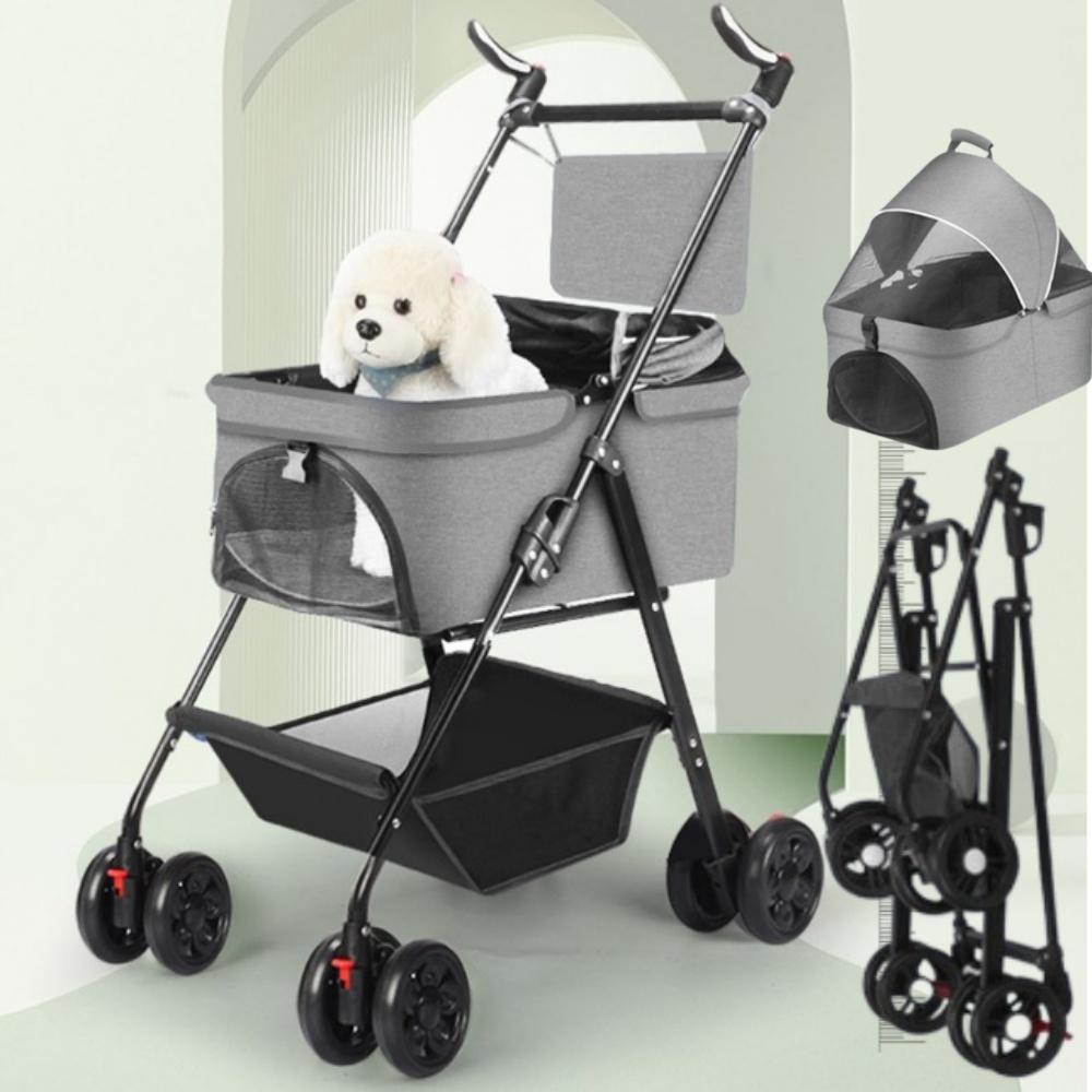 애견 유모차 분리형개모차 분리형강아지유모차 고양이 외출 비숑