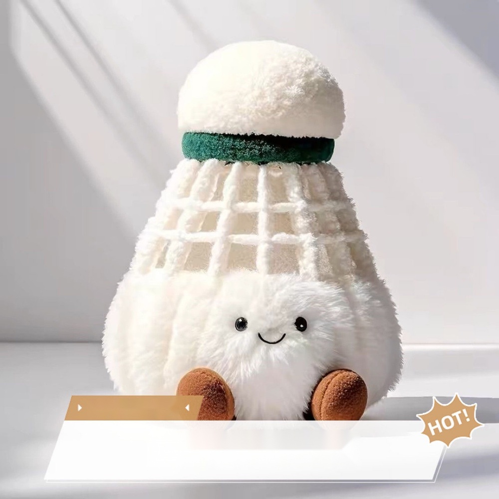 너무 귀여운 셔틀콕 인형 배드민턴 동아리 선물 - 메인 이미지