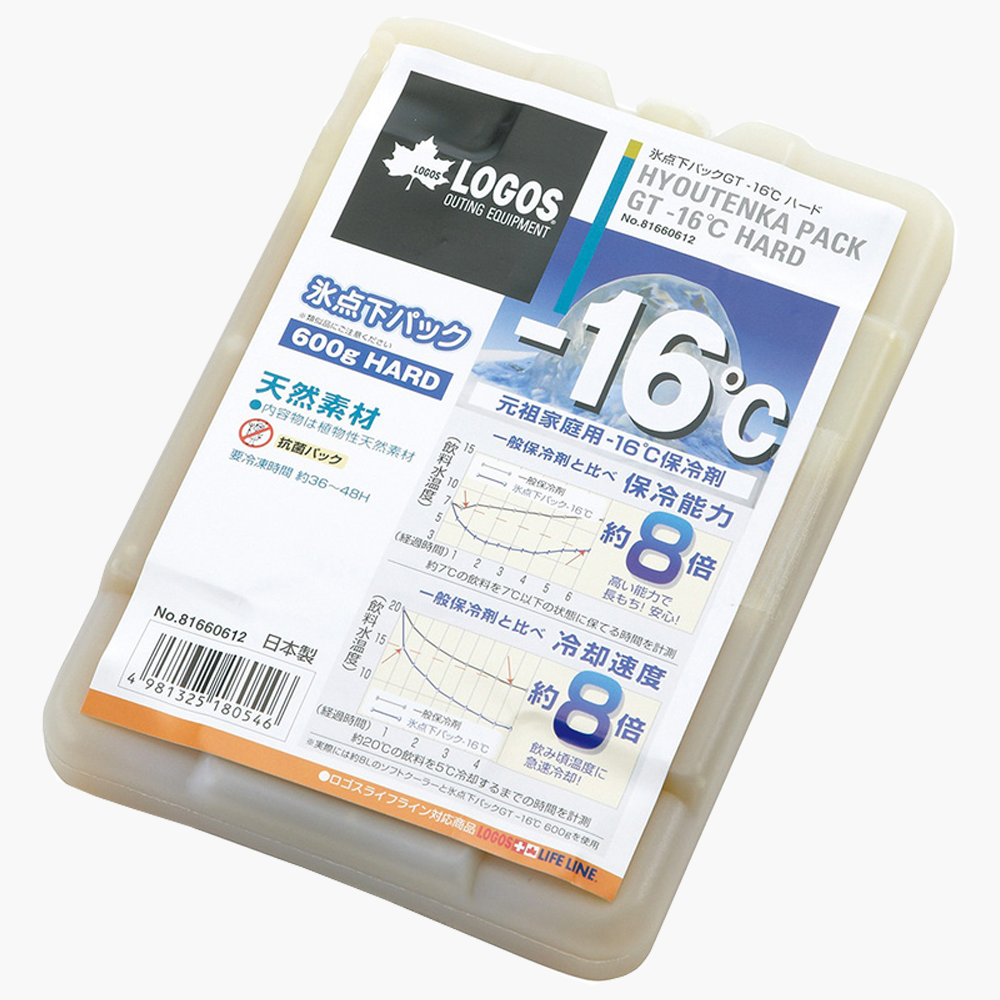 로고스 빙점하 아이스팩 GT -16℃ 젤 얼음 600g, 1개 - 상품 이미지