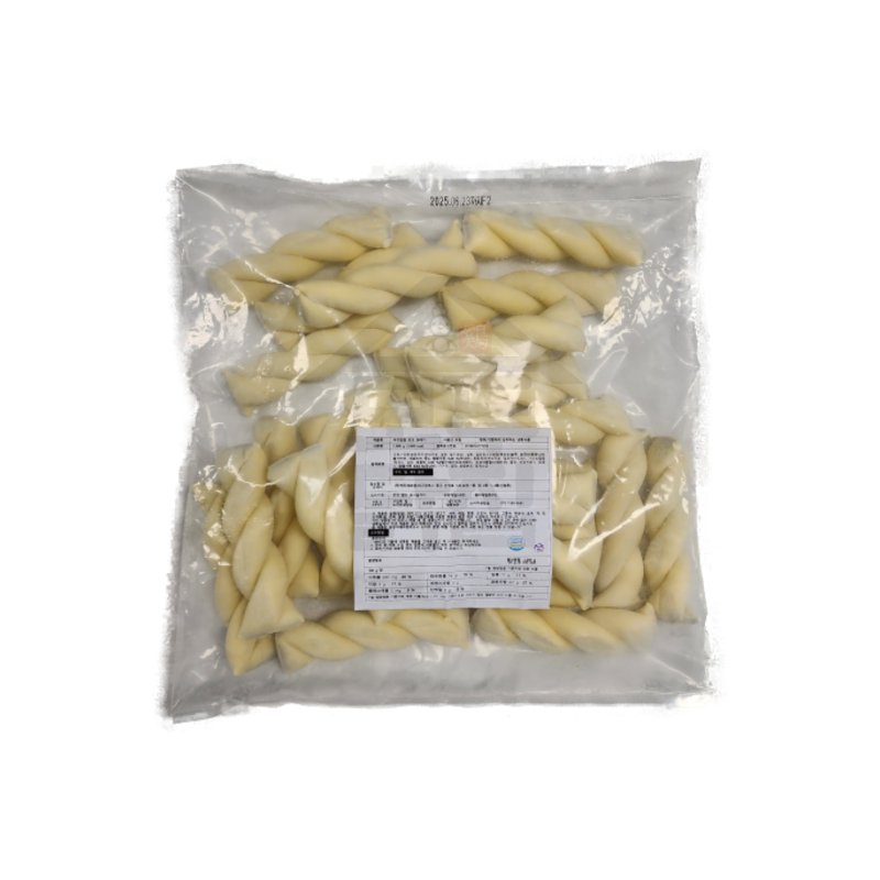 백두에프엠 초코꽈배기 40g 25개 1kg 8개 쫀득한 꽈배기 냉동 생지 사이드메뉴 - 상세 이미지 3