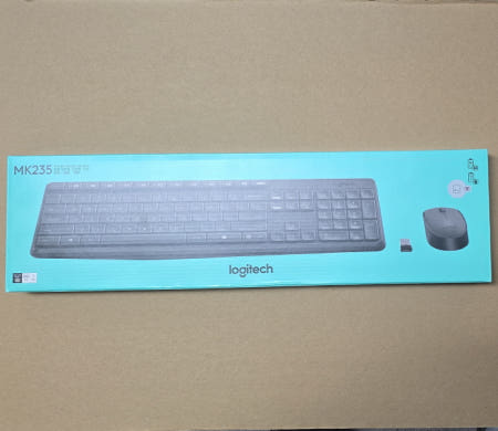 로지텍(정품) MK235 무선 키보드세트 (개봉미사용)