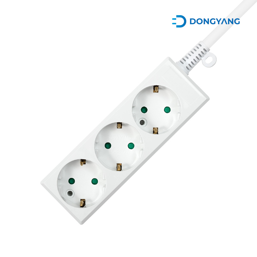 동양 국산 멀티콘센트 안전 블랙멀티탭 2구 접지멀티탭 - 상세 이미지 4