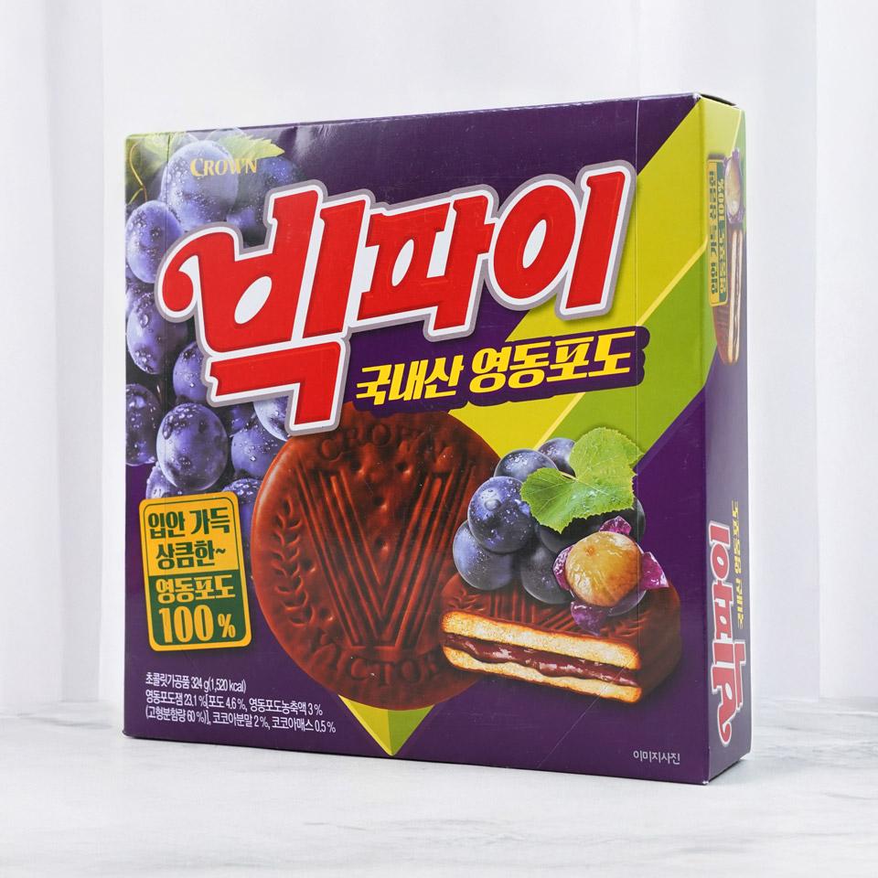 메가마트 크라운 빅파이 영동포도 324g - 상세 이미지 2