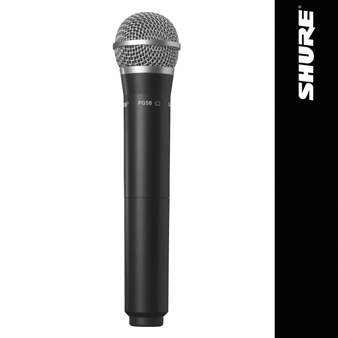 SHURE SVX2/PG58 슈어 무선마이크 핸드 마이크 송신기 SVX수신기전용