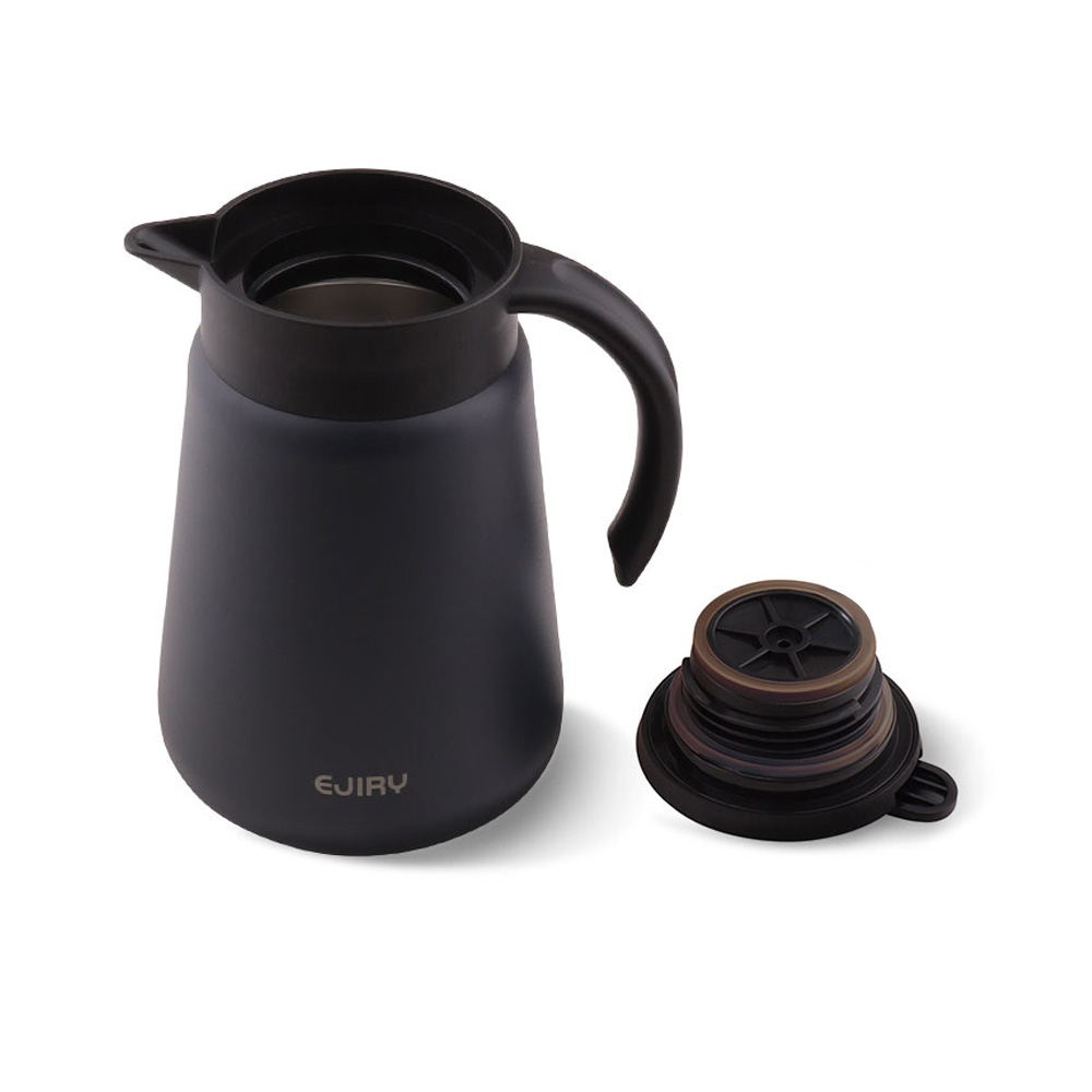 에지리 스텐 2중 단열 보온 보냉 주전자 밀폐 테이블팟 600ml - 상세 이미지 2