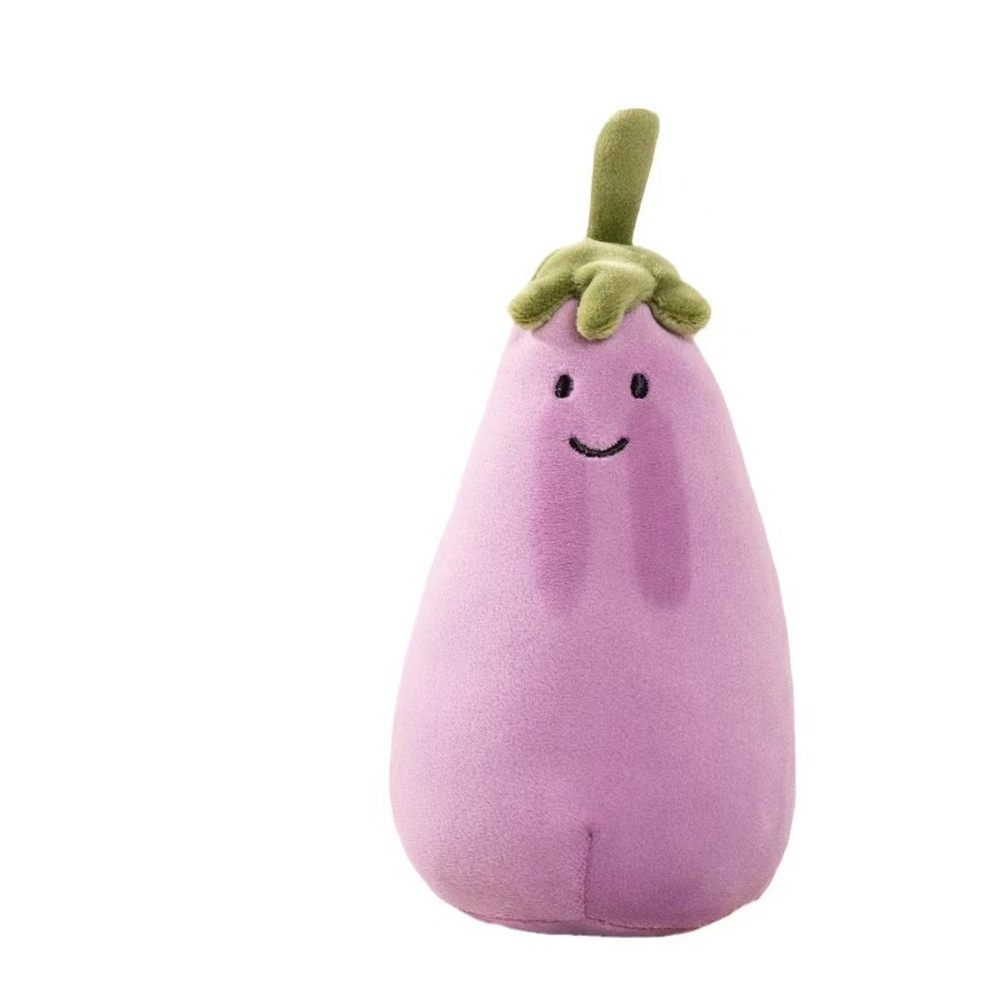 젤리캣 가지 인형 베개 봉제 인형 과일 인형 - 상세 이미지 5