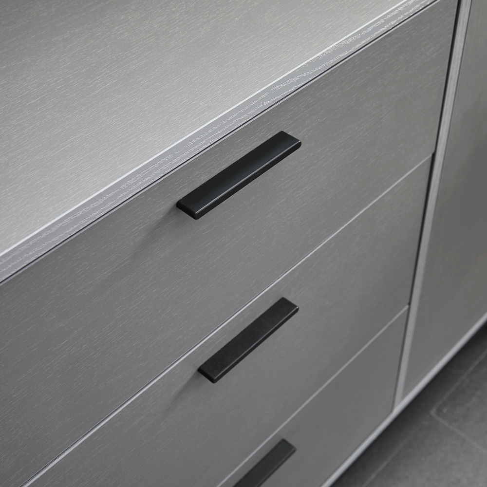 몬드 정수기 커피머신 받침대 선반 다이 탕비실 테이블 수납장 1000x550x835mm, 3단, 멀바우