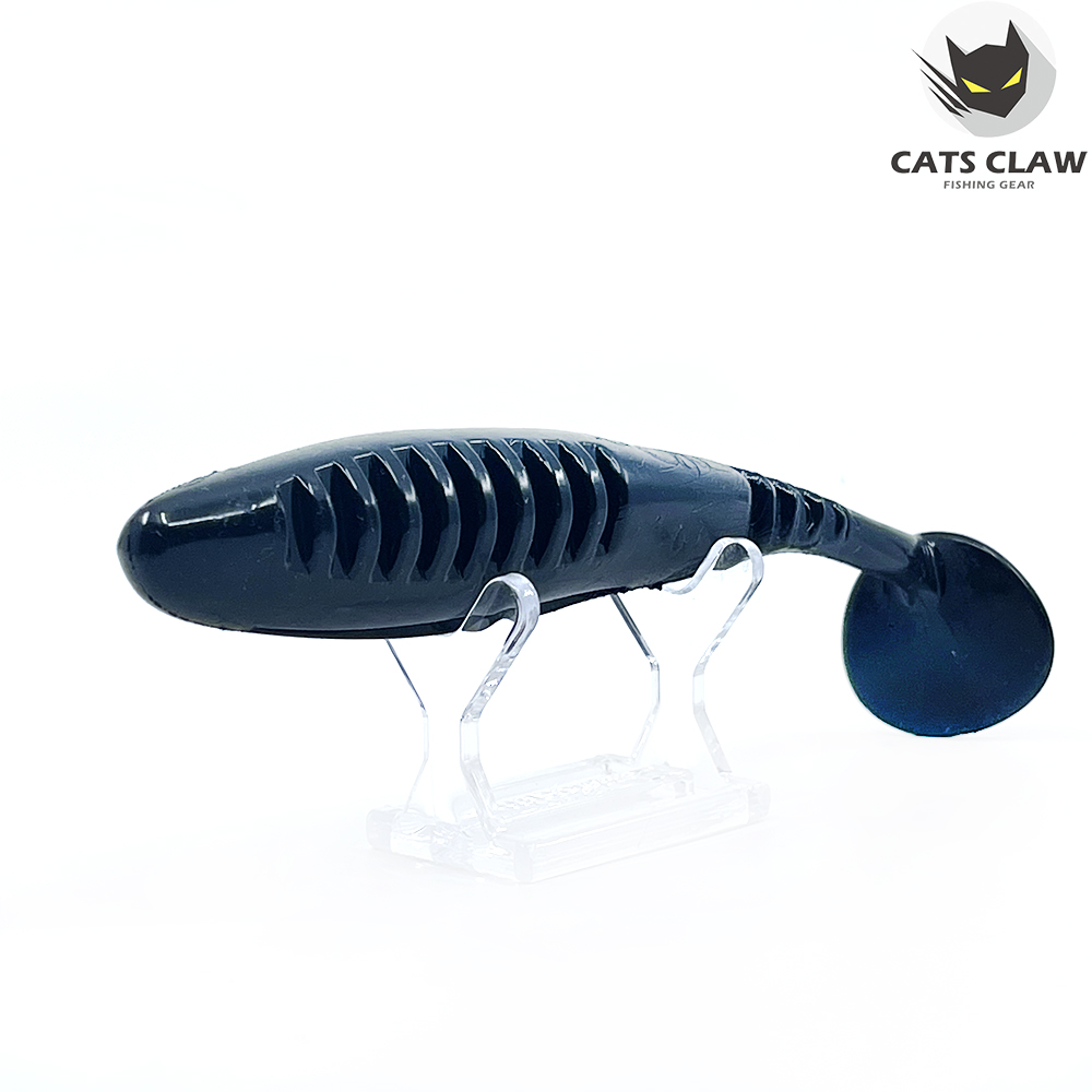 캣츠크로우 크라캣 쉐드웜 배스웜 플로팅웜 006 블랙, 15.2cm - 상세 이미지 4