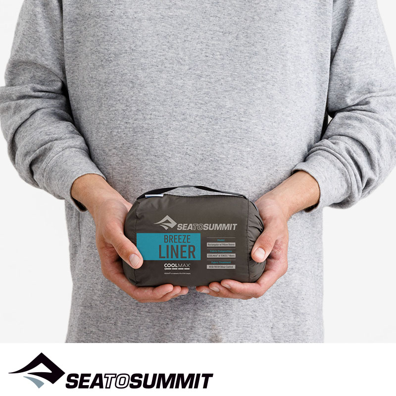 씨투써밋 쿨맥스 브리즈 트래블러 사각 초경량 캠핑 백패킹 여행용 침낭내피 라이너