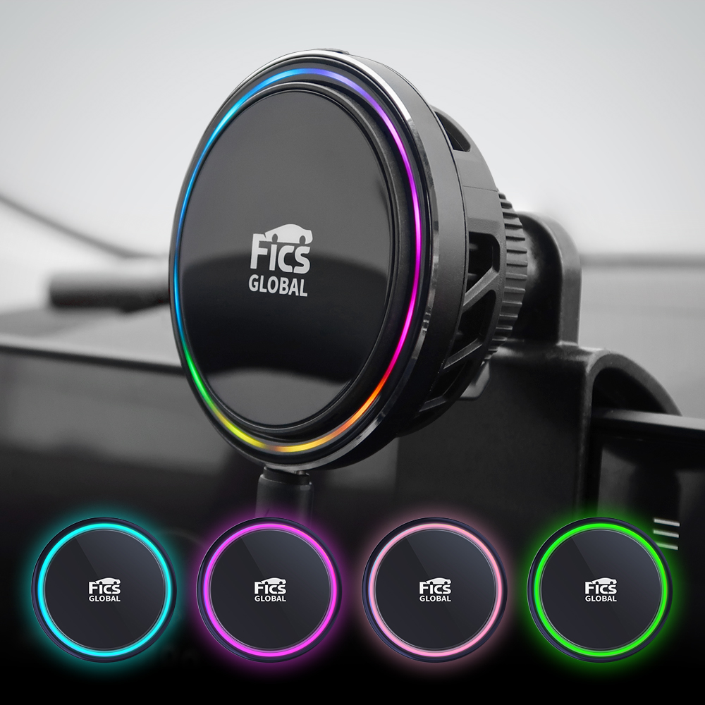 Qi2 픽스 맥세이프 펠티어 쿨링 차량용 핸드폰 무선 고속 충전거치대 S21 제품 이미지