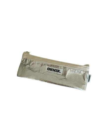 오미크 필통 펜슬파우치 Pencil Pouch - 실버 - 메인 이미지