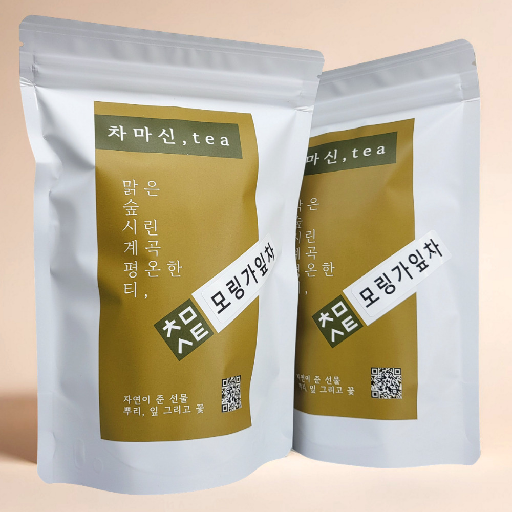 1+1 모링가차 50티백x2개 혈관에좋은 카페인없는 차 모링가잎차 - 상품 이미지