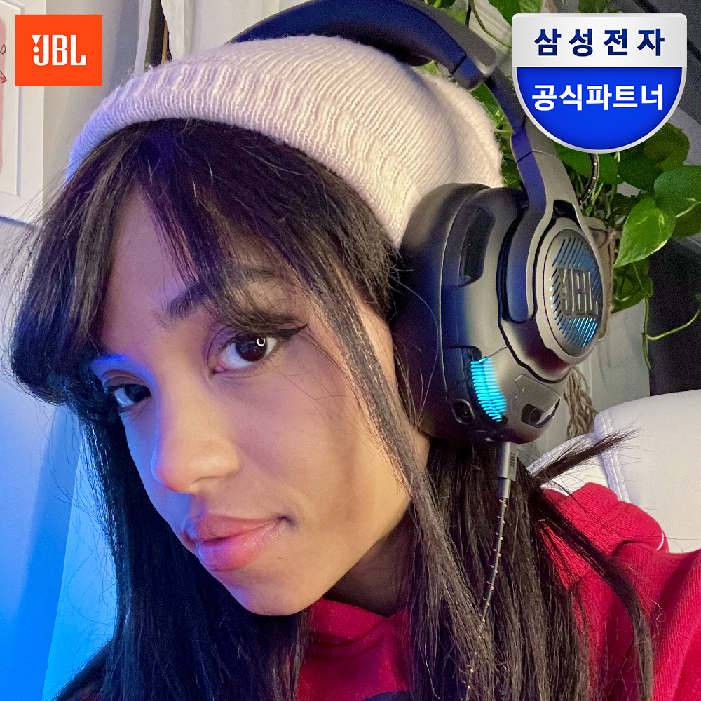 삼성공식파트너 JBL QUANTUM ONE 퀀텀 노이즈캔슬링 게이밍헤드셋 블랙