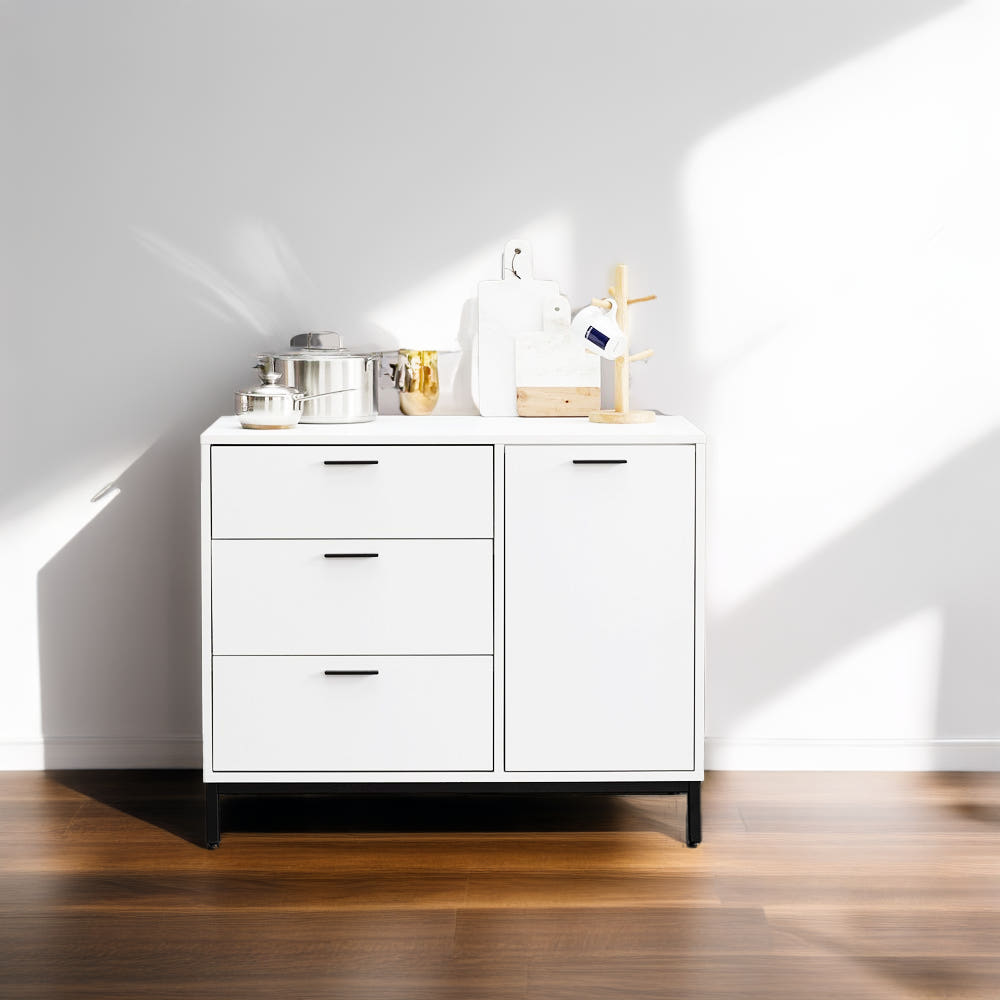 몬드 정수기 커피머신 받침대 선반 다이 탕비실 테이블 수납장 1000x550x835mm, 3단, 멀바우