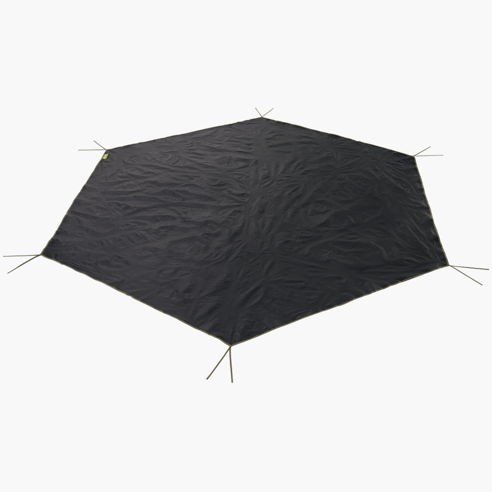 지오프리 육각 그라운드 시트 300 캠핑 티피 텐트 방수포 다용도 방수 매트 시트 타포린