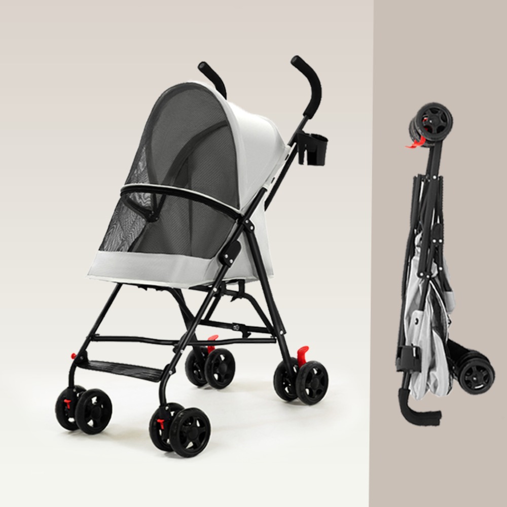 개과천선 이지너 초경량 접이식 강아지 유모차 고양이 반려견 이동 캐리어