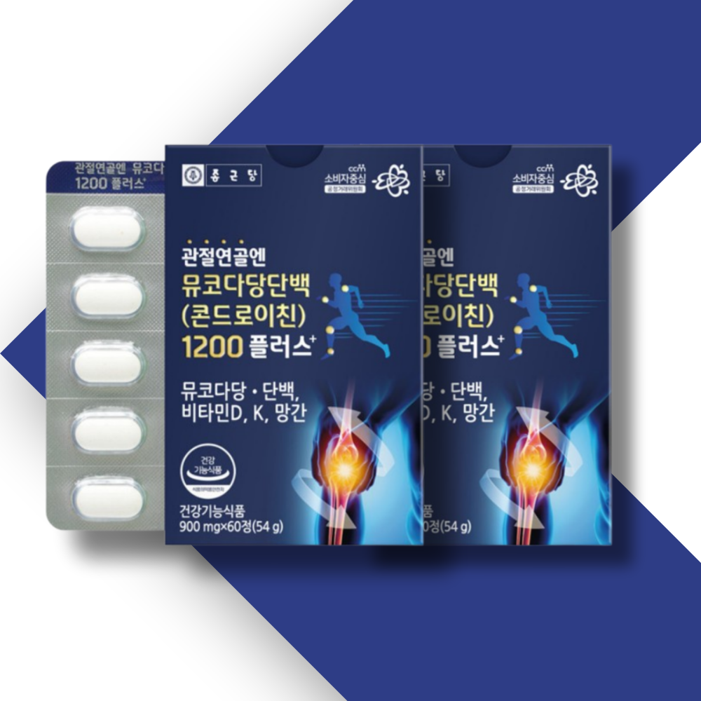 종근당 소연골 콘드로이친 1200 소유래 콘드로이친 관절 60정 1개월 - 상세 이미지 2