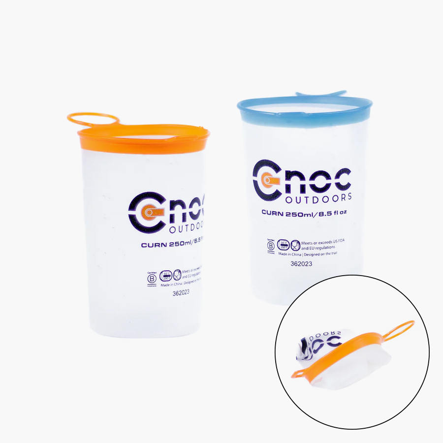 크녹 컨컵 2P 세트 백패킹 등산 러닝 경량 접이식 컵