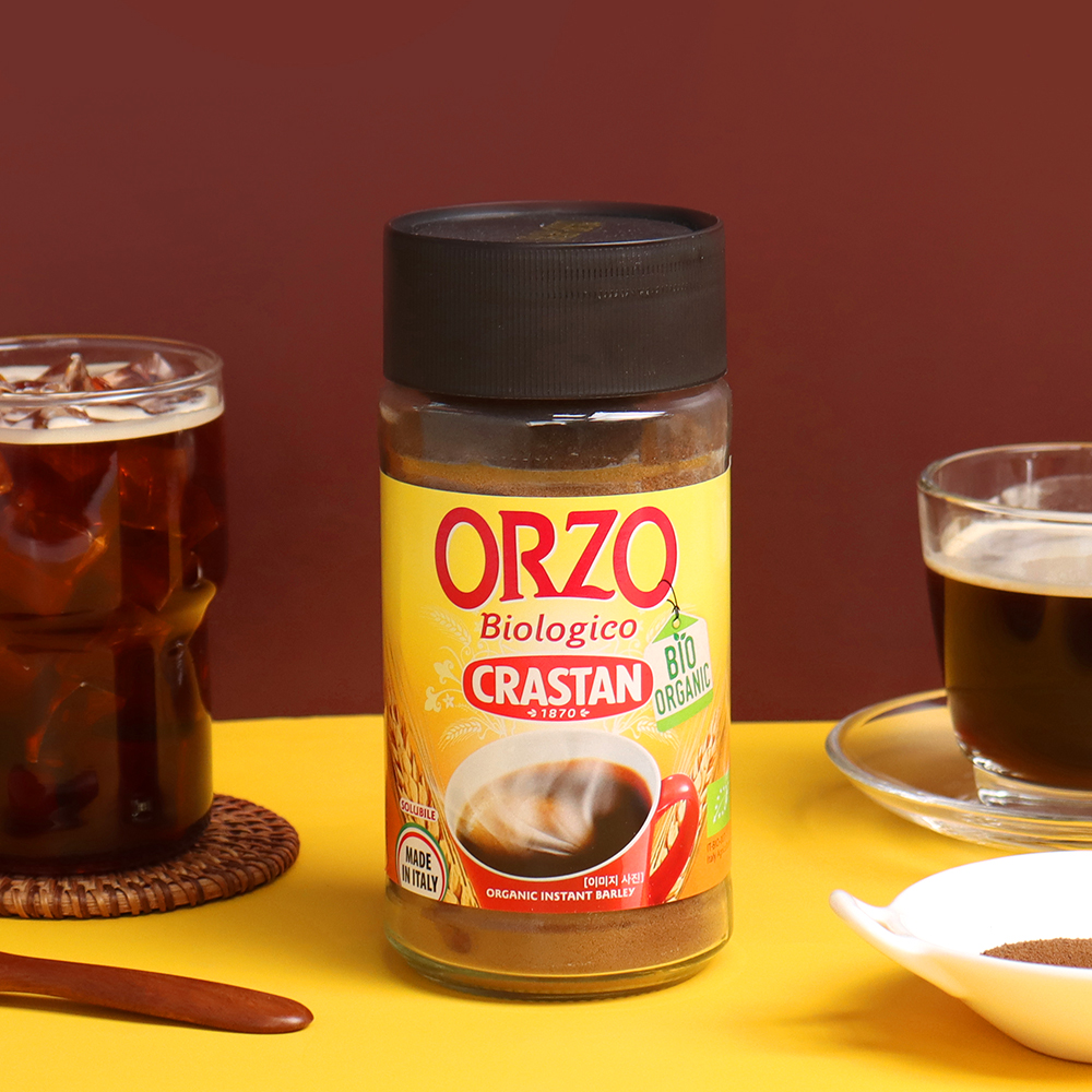 크라스탄 오르조 유기농 보리커피 85g 디카페인 커피대신 크리스탄 이탈리아